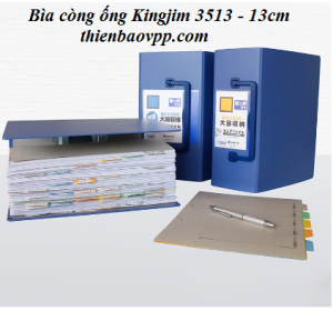 Bìa còng ống Kingjim 3513 - 13cm 